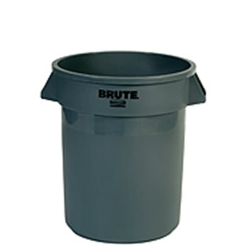 Rubbermaid FG262000GRAY BRUTE Container/Trash Can without Lid (2620)