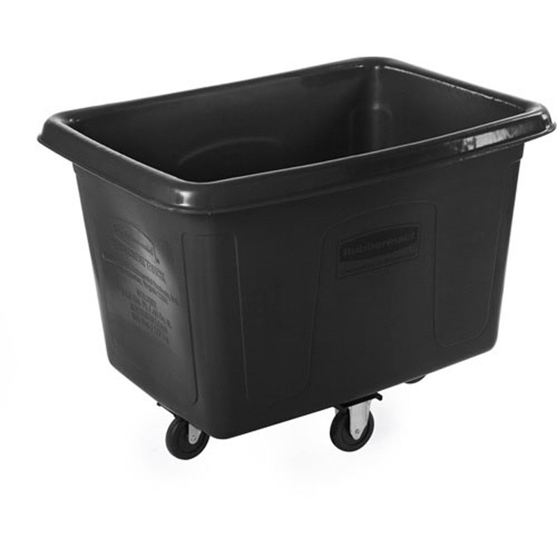 Rubbermaid FG461400BLA Cube Truck 14 cu.ft. Black
