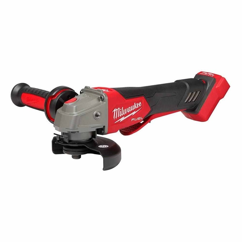 Milwaukee 2888-20 M18 FUEL 4-1/2 / 5 Variable Speed Braking Grinder, Paddle Switch No-Lock