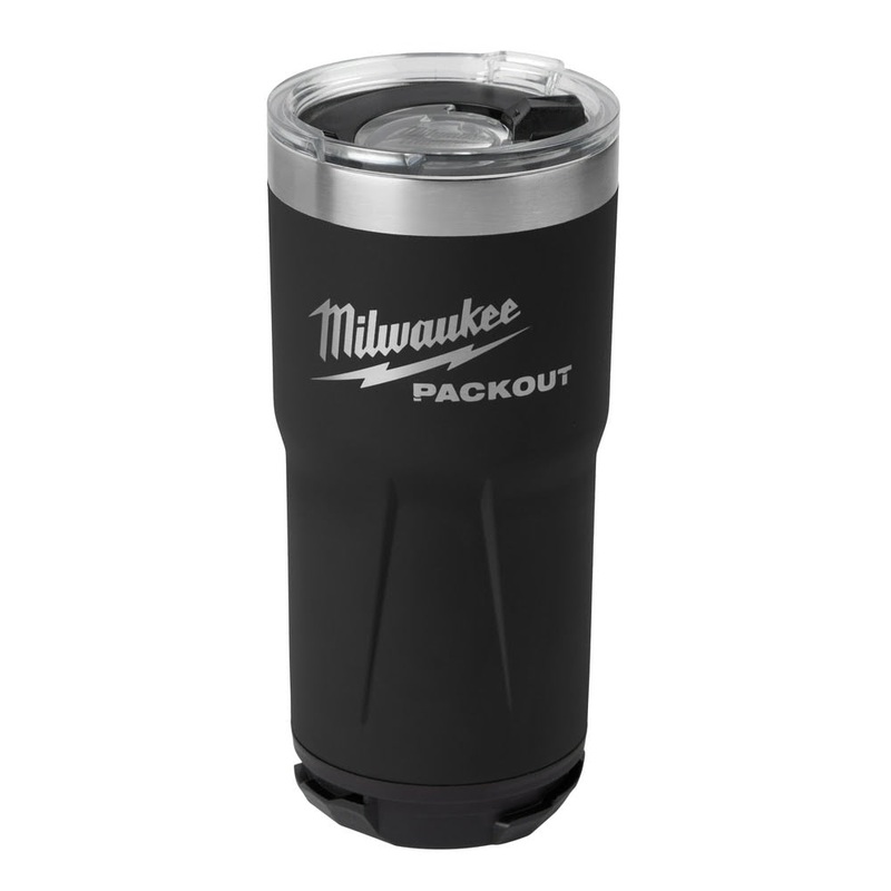 Milwaukee 48-22-8392B PACKOUT 20oz Tumbler – Black