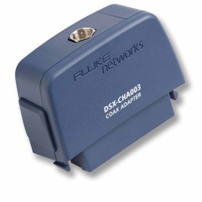 Fluke DSX-COAX Coaxial Adapter Set for DSX-5000 CableAnalyzer, Supports 50/75/93 Ohm Coaxial Cable
