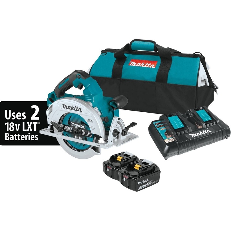 Makita XSH06PT 18V X2 LXT Lithium-Ion (36V) Brushless 7-1/4 Circular Saw