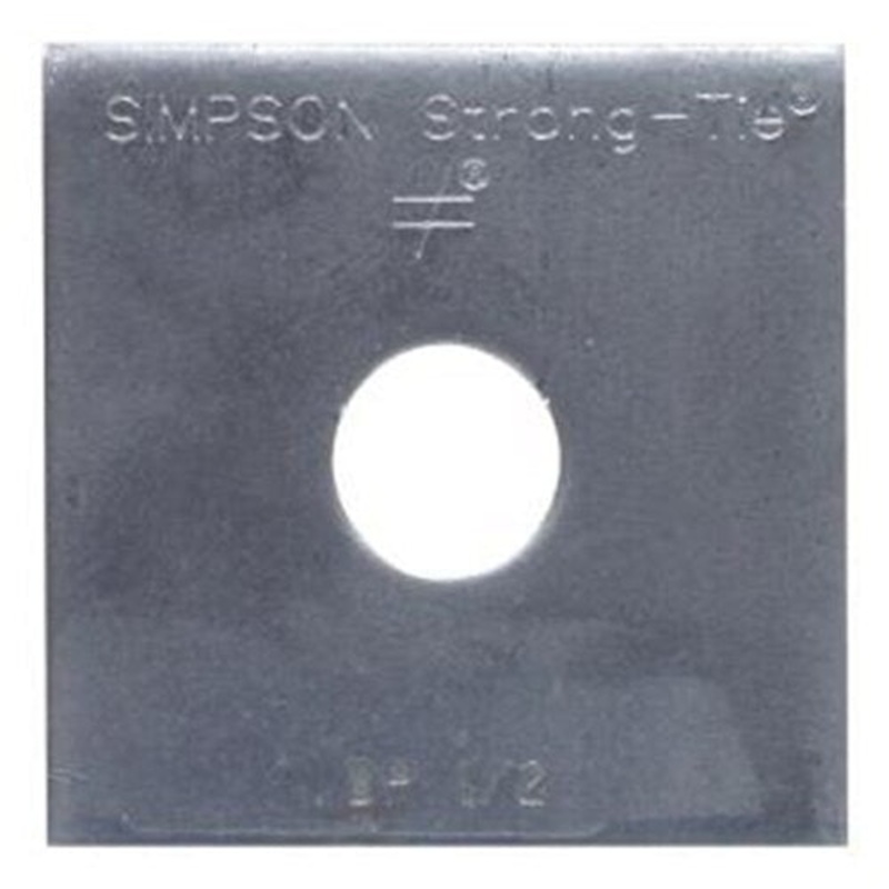 Simpson BP 5/8-3 Strong-Tie Bearing Plate with 5/8 Bolt Diameter