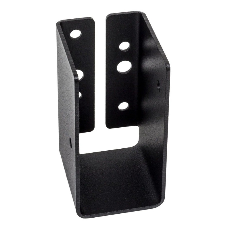 Simpson APLH24R Strong-Tie Outdoor Accents ZMAX Black Light Joist Hanger for 2×4 Rough