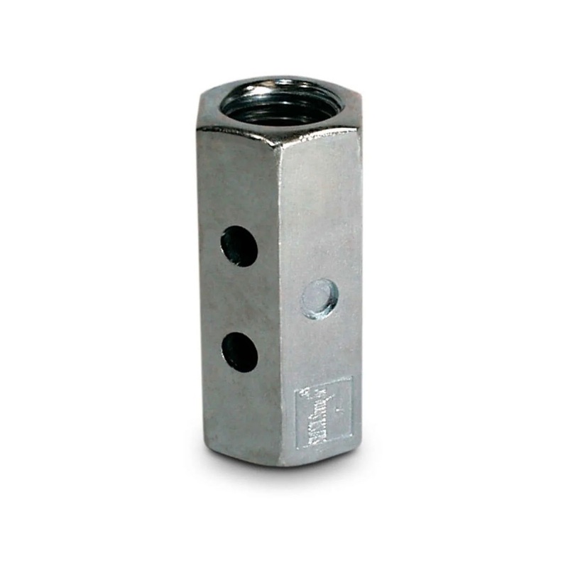 Simpson CNW3/4 Strong-Tie Coupler Nut with Witness Hole for Threaded Rod