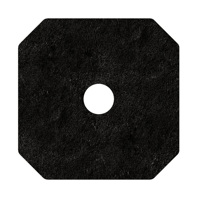 Simpson APVDW56 Strong-Tie Avant Decorative Washer Black Powder-Coated Finish