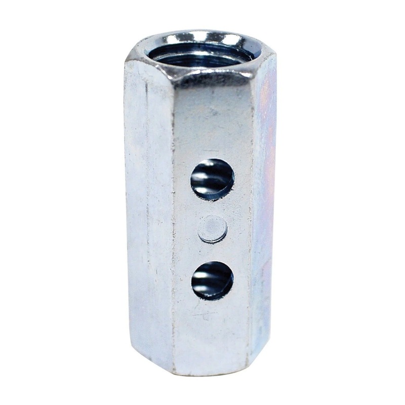 Simpson CNW1/2 Strong-Tie Coupler Nut with Witness Hole for Threaded Rod