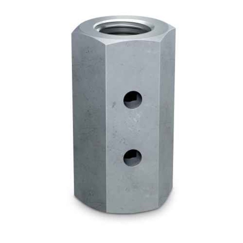 Simpson CNW5/8-R Strong-Tie Coupler Nut with Witness Hole for Rod Connection