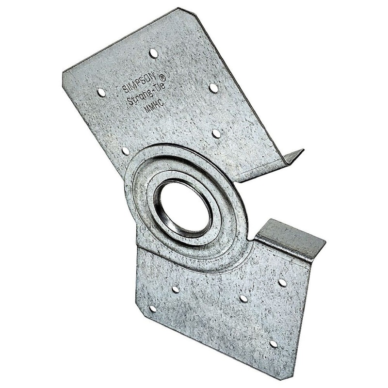 Simpson MMHC Strong-Tie Hinged Roof Connector for 2×3 Knee Walls (60 Pack)