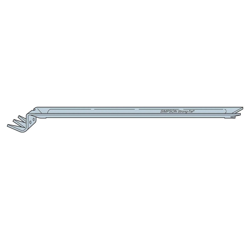 Simpson NCA2X10-16 Strong-Tie Nailless Compression Bridging for 2×10 and 2×16