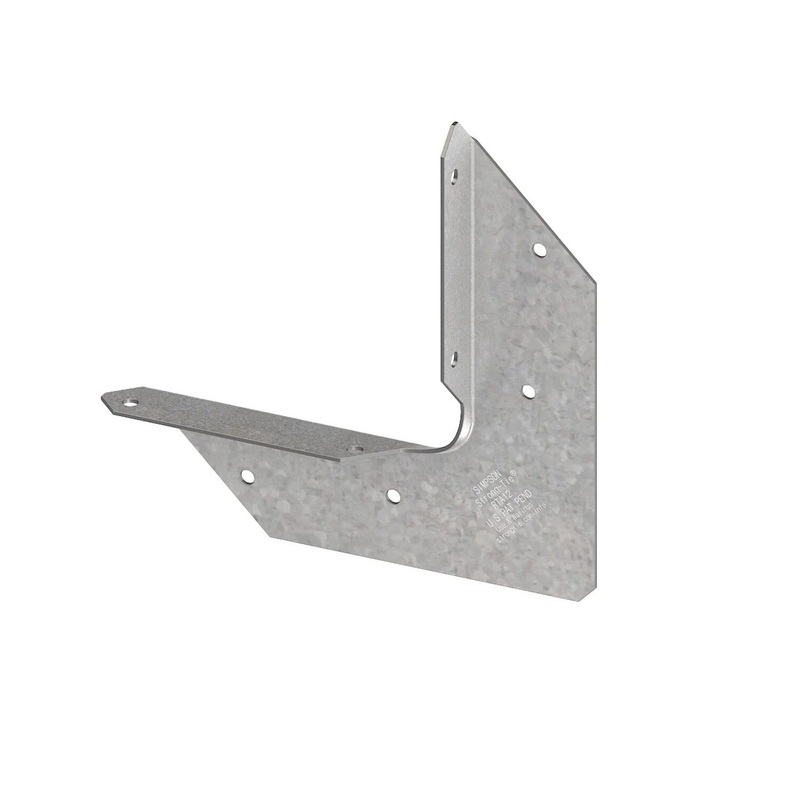 Simpson RTA12Z Strong-Tie Rigid Tie Angle ZMAX for 1×2 Joist/Post
