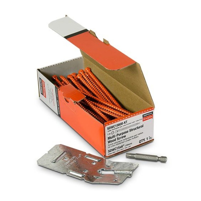 Simpson SDWC-GUIDE Strong-Tie Truss Screw Metal Installation Guide for SDWC15600