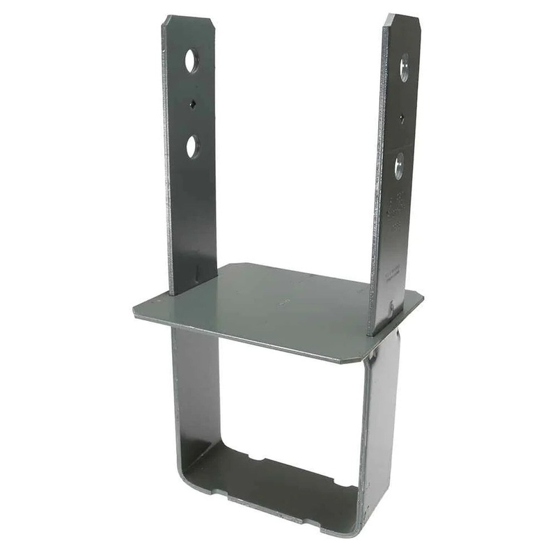 Simpson CB86 Strong-Tie 6×8 Column Base Gray Painted