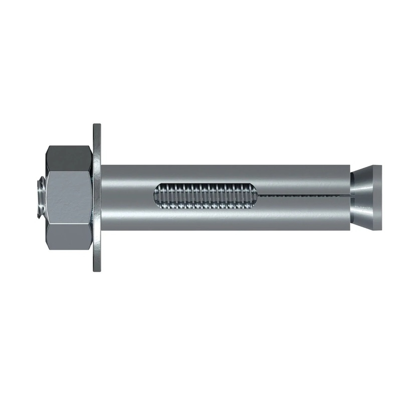 Simpson SL75212H Sleeve-All Hex-Head Sleeve Anchor Zinc-Plated Carbon Steel (10 Pack)