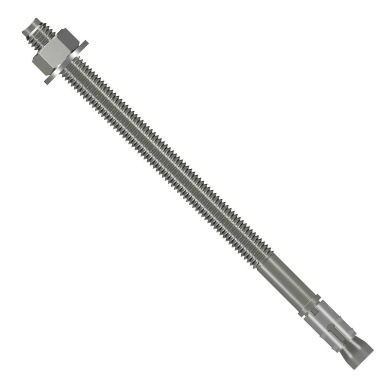 Simpson STB2-508126SS Strong-Bolt 2 Wedge Anchor Type 316 Stainless Steel (25 Pack)