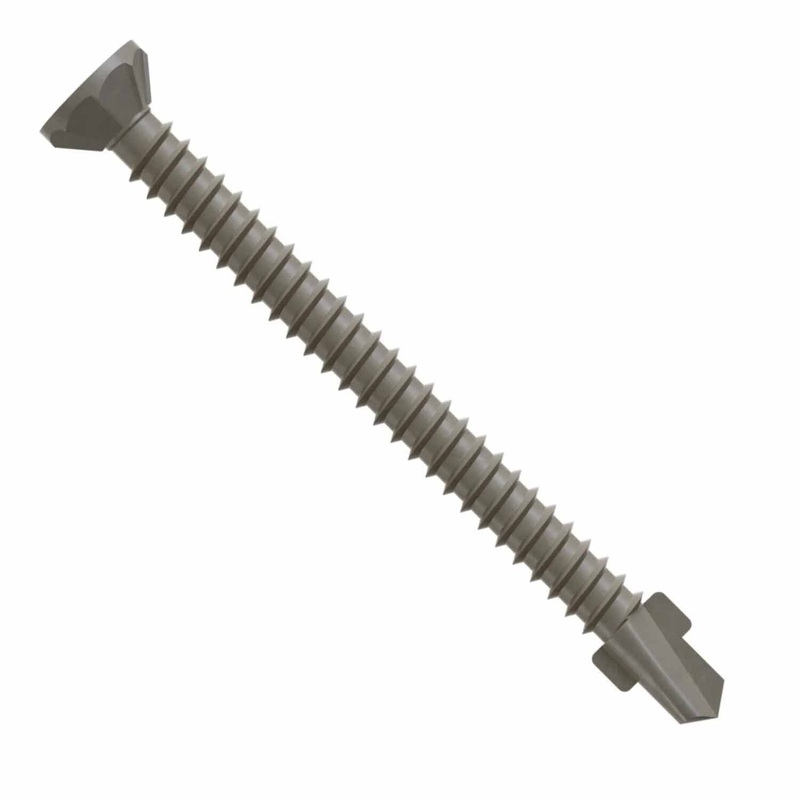 Simpson CBSDQ214S Quik Drive Collated Sheathing-to-CFS Screw #10 x 2-1/4 Quik Guard Coating