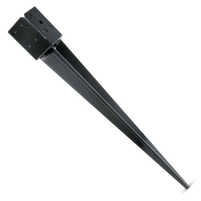 Simpson FPBS44 Strong-Tie E-Z Spike Black Powder-Coated Post-Base Spike for 4×4