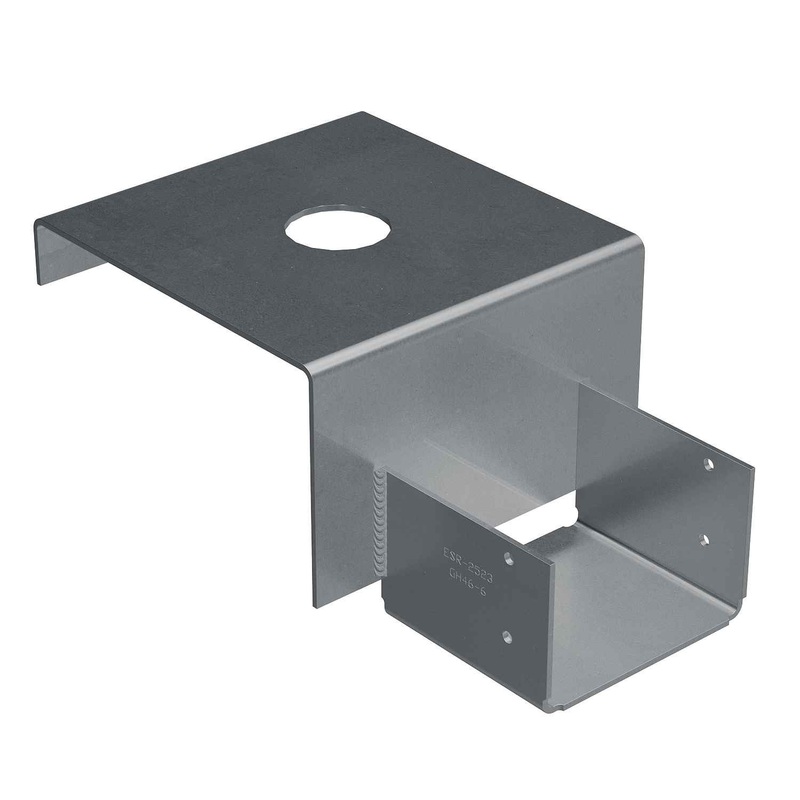 Simpson GH48-6 Strong-Tie GH Top-Flange Hanger for 4×8 Girder, 6-in. Foundation Wall