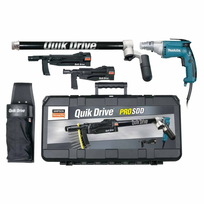 Simpson PROSDDM35K Quik Drive Quik Drive Multi-Purpose Combo System w/Makita 3500 RPM Motor