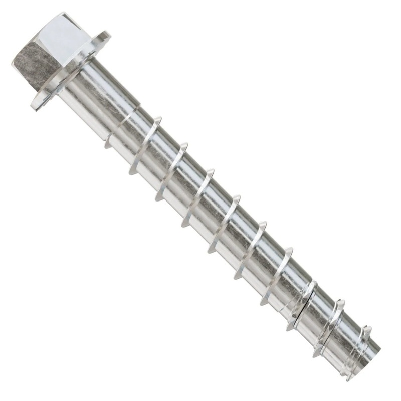 Simpson THD37300H4SS  3/8 X 3 Type 304 Titen HD Screw Anchor 304 Stainless Steel (50 Pack)