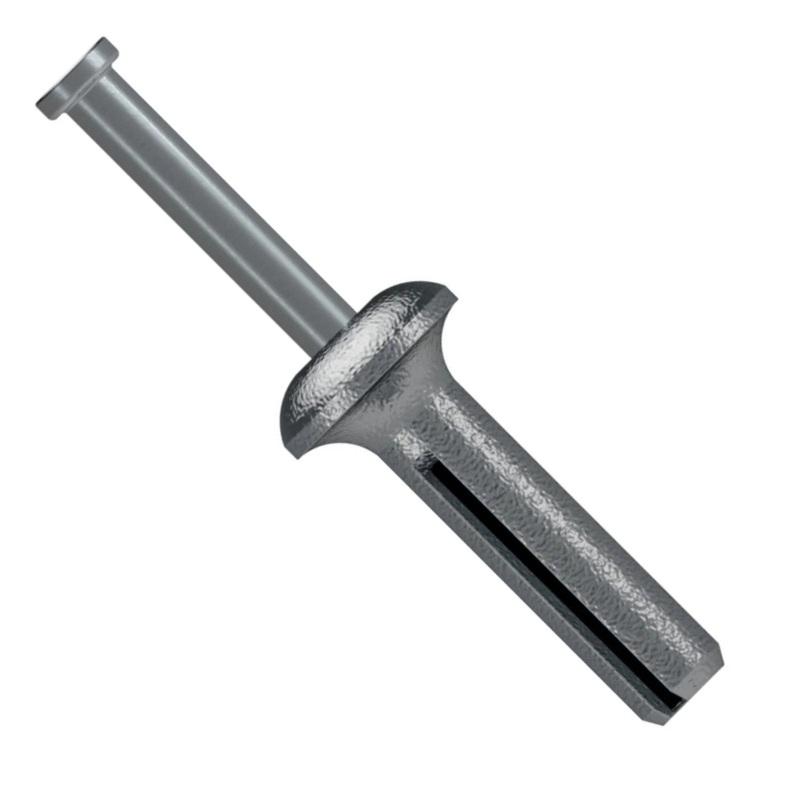 Simpson ZN25100 Zinc Nailon Pin-Drive Anchor – Light-Duty Mechanical Anchor (100 Pack)