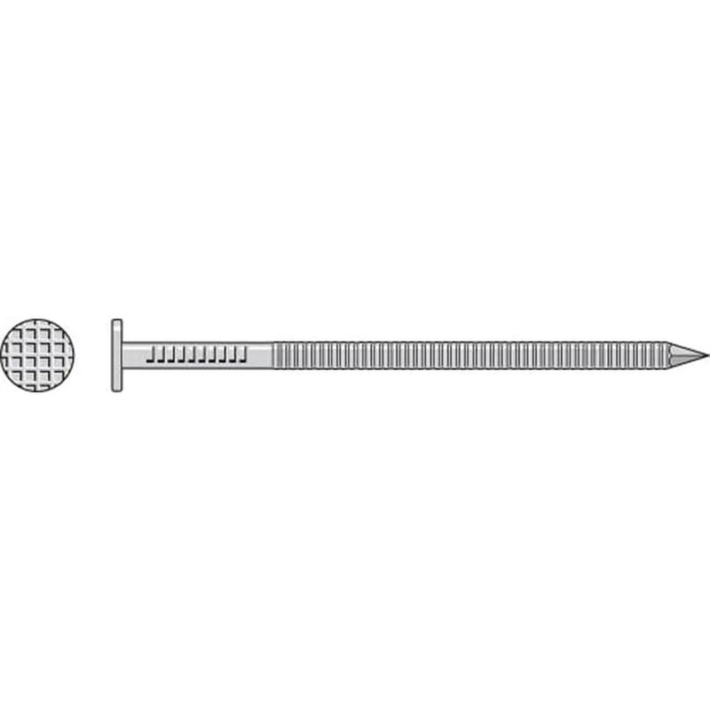 Simpson S610ACNB Strong-Tie 2 x .131 304 Stainless Steel Annular Ring Shank Common Nail 25 lb. – Exterior Wood Construction Fastener