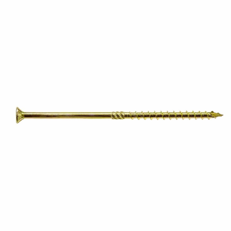 Simpson SDCP22700 Strong-Tie 0.315 x 7 SDCP Timber-CP Screw Yellow Zinc for CLT and Mass Timber (250 Pack)