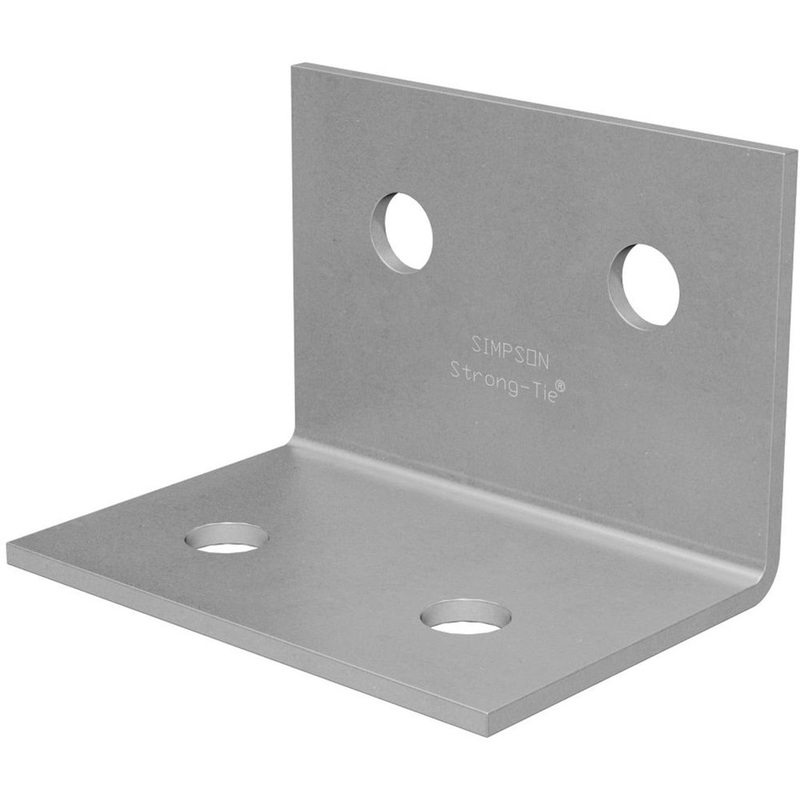 Simpson HL46 Strong-Tie Heavy Angle 4-1/4 x 6 for Reinforcing Wood Connections