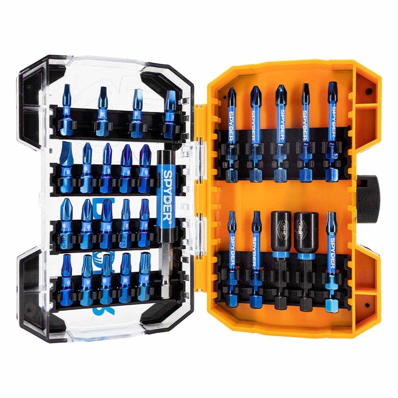 Spyder 19030 30-Piece Impact Driver Bit Kit