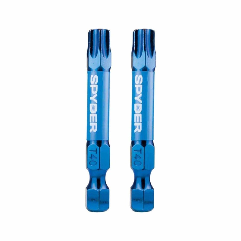 Spyder 19056 2-Inch T40 Impact Driver Bit (2-Pack)