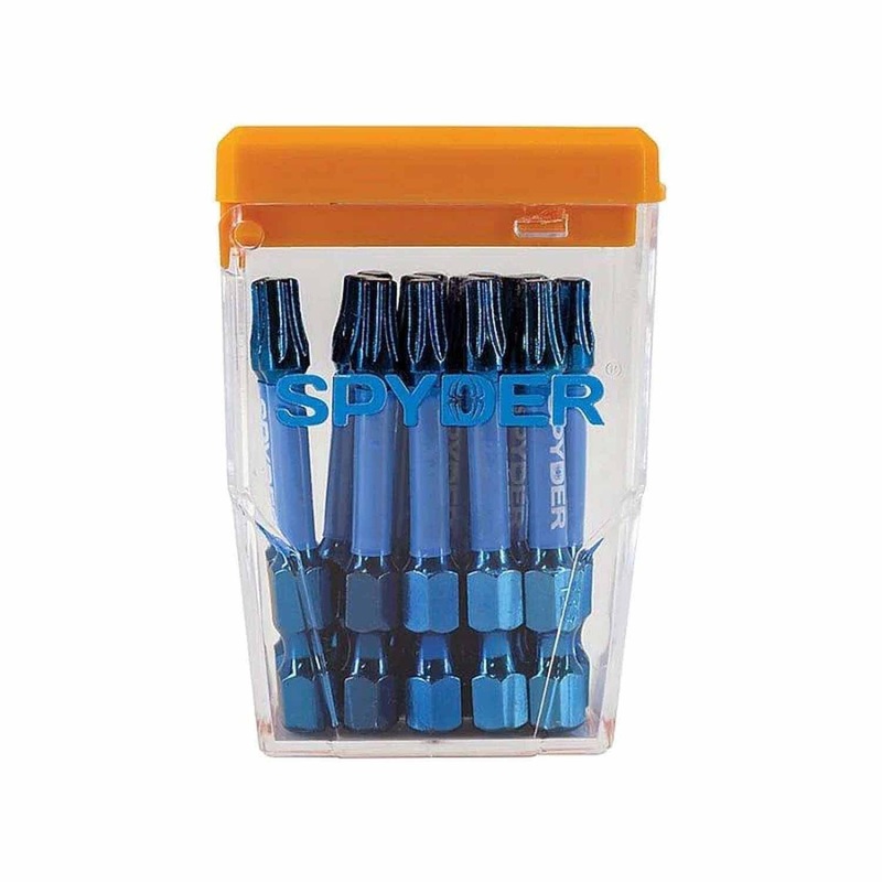 Spyder 19076 2-Inch T25 Impact Driver Bit (15-Pack)