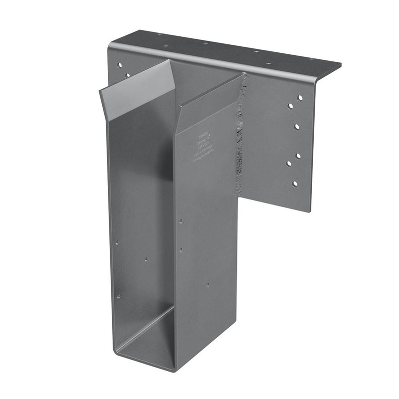 Simpson HGLTV3.511 Strong-Tie Simpson Heavy Duty Top Flange I-Joist Hanger for Engineered Wood, Gray Paint