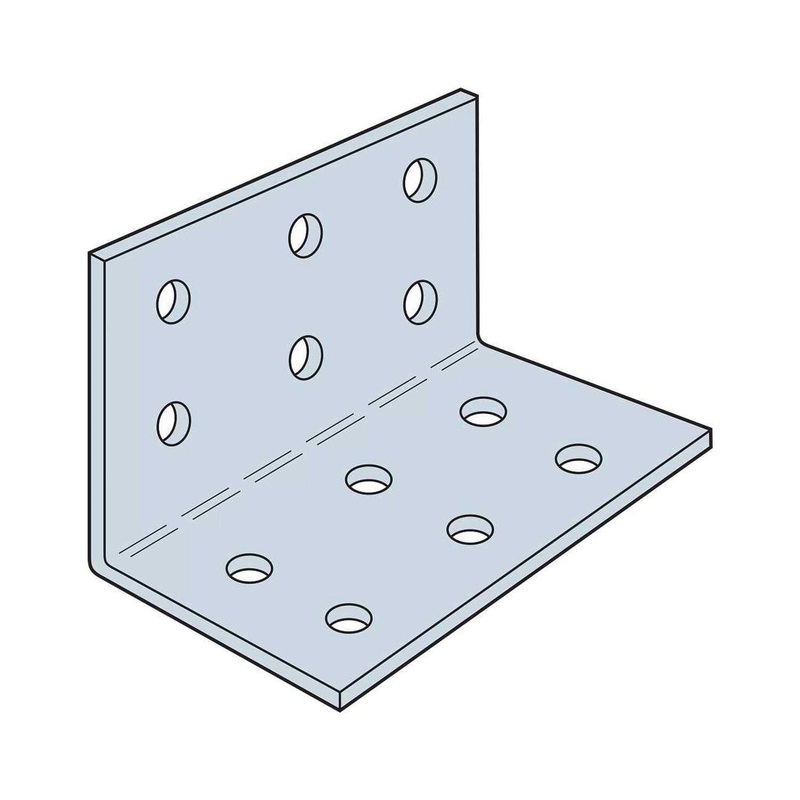 Simpson HL79 Strong-Tie Heavy Angle 7×9 Gray Paint for Wood-to-Wood Reinforcement