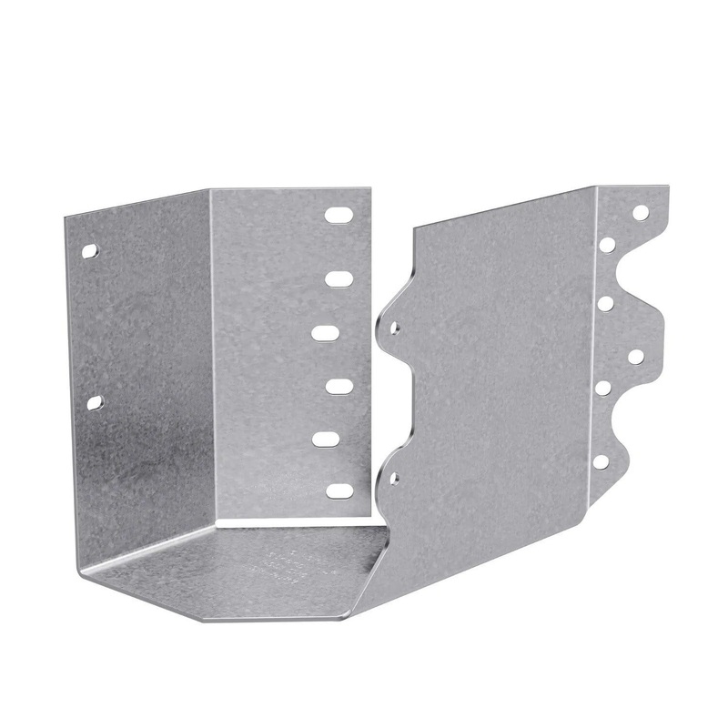 Simpson HSULC46 Strong-Tie Simpson 4×6 Concealed Flange Joist Hanger Skewed Left for Angled Wood Connections