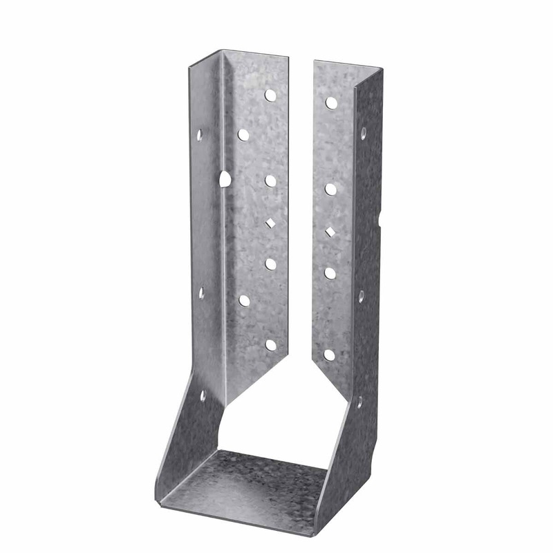 Simpson HUCQ410SS-SDS Strong-Tie Simpson Stainless Steel Concealed Flange Joist Hanger with SDS Screws for 4×10 Applications