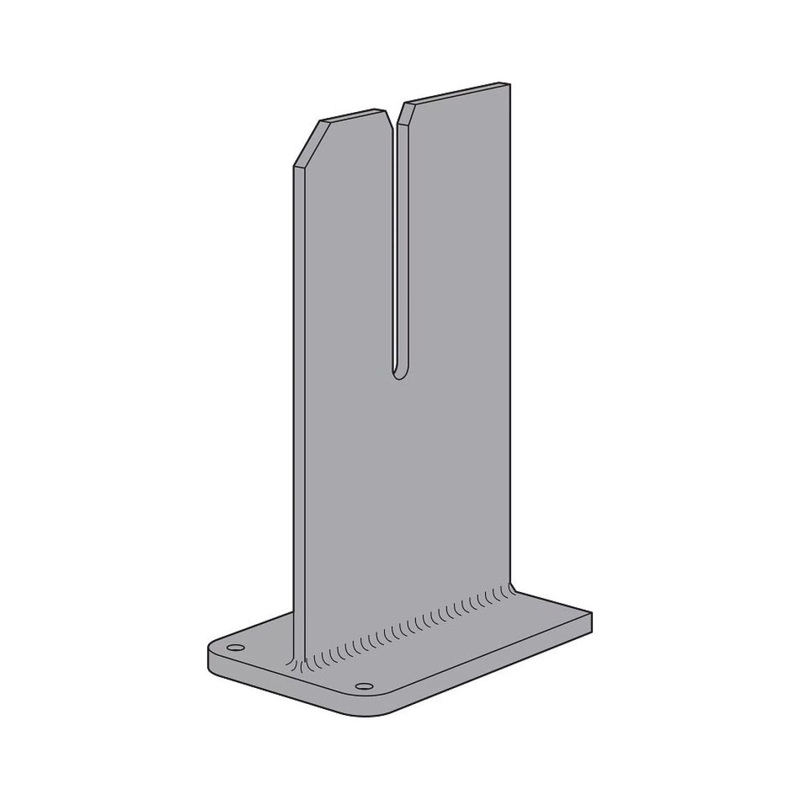 Simpson HSKP5.75X14.5-W Strong-Tie Heavy Seated Knife Plate Hanger for Mass Timber Connections