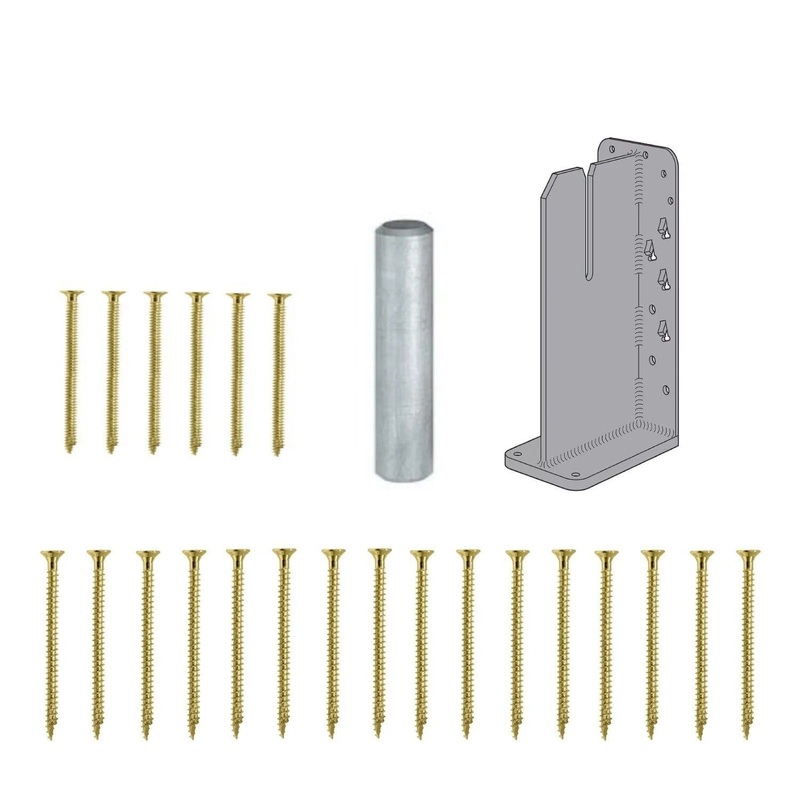 Simpson HSKP5.75X14.5KT Strong-Tie Heavy Seated Knife Plate Hanger Kit for Mass Timber Construction