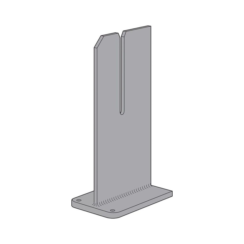 Simpson HSKP5.75X17-W Strong-Tie Heavy Seated Knife Plate Hanger for Mass Timber Construction