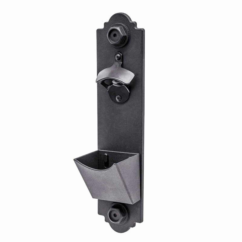 Simpson Strong-Tie APBO-KT (7-1/2) Outdoor Accents Decorative Bottle Opener Kit with Black Powder Coat Finish
