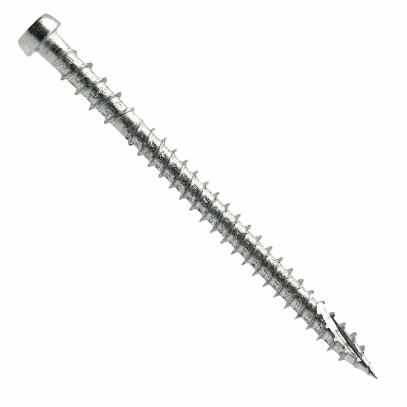Simpson Strong-Tie DCU234MB316 (#10 x 2-3/4) Deck-Drive T20 DCU Composite Screw, Type 316 Stainless Steel (1750 Pack)