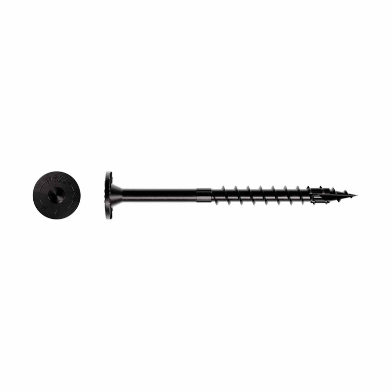 Simpson Strong-Tie SDWS22400DBB-R50 (0.220 x 4 T40) Black Timber Screw with Double-Barrier Coating (50 Pack)