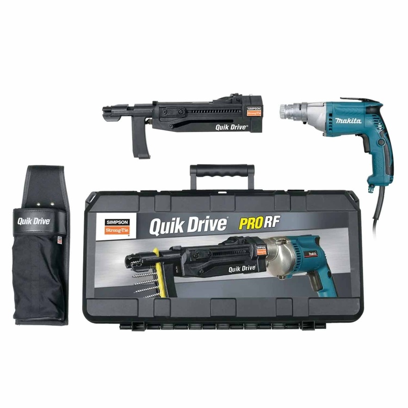 Simpson Strong-Tie PRORFG2M35K (2, 3500 RPM) Quik Drive Roofing Tile System with Makita Motor