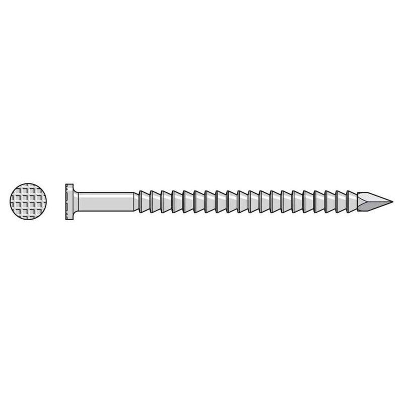 Simpson Strong-Tie S3ACDRWVR1 (1-1/4 x .072) Cedar Trim Nail Type 304 Stainless Steel (1 lb. Tub)