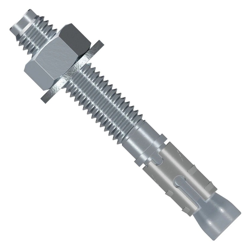 Simpson Strong-Tie STB2-50334F25 (1/2 x 3-3/4) Strong-Bolt 2 Wedge Anchor Fully Assembled (25 Pack)