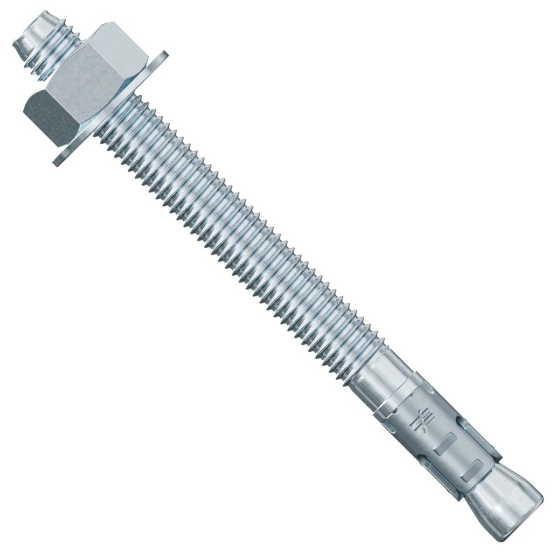 Simpson Strong-Tie STB2-50512F25 (1/2 x 5-1/2) Strong-Bolt 2 Wedge Anchor Fully Assembled (25 Pack)