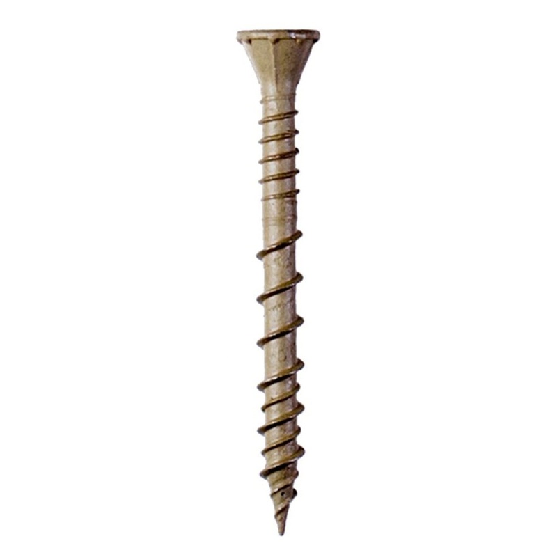 Simpson Strong-Tie HCKDSVT2S (#10 x 2 T25) Deck-Drive DSV Wood Screw 6-Lobe, Tan (750 Pack)