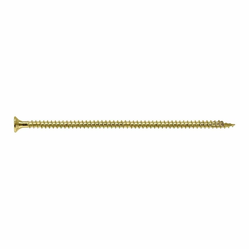 Simpson Strong-Tie SDCF22858 (0.315 x 8-5/8 T40) Strong-Drive SDCF Timber-CF Screw Yellow Zinc (250 Pack)