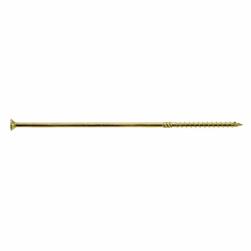 Simpson Strong-Tie SDCP221100 (0.315 x 11) Strong-Drive SDCP Timber-CP Screw – Yellow Zinc (250 Pack)