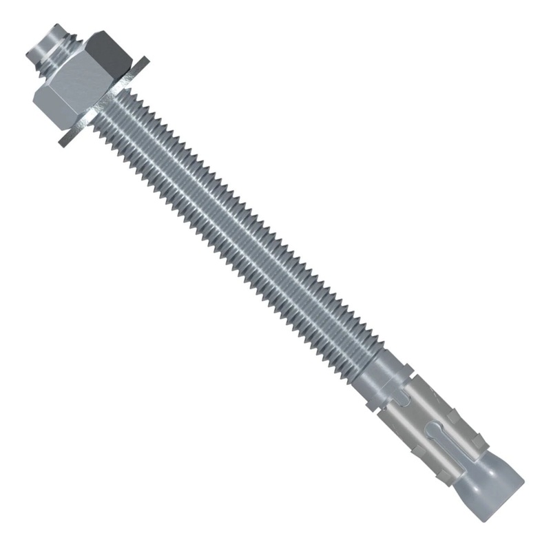 Simpson Strong-Tie STB2-37334F50 (3/8 x 3-3/4) Strong-Bolt 2 Wedge Anchor Fully Assembled (50 Pack)