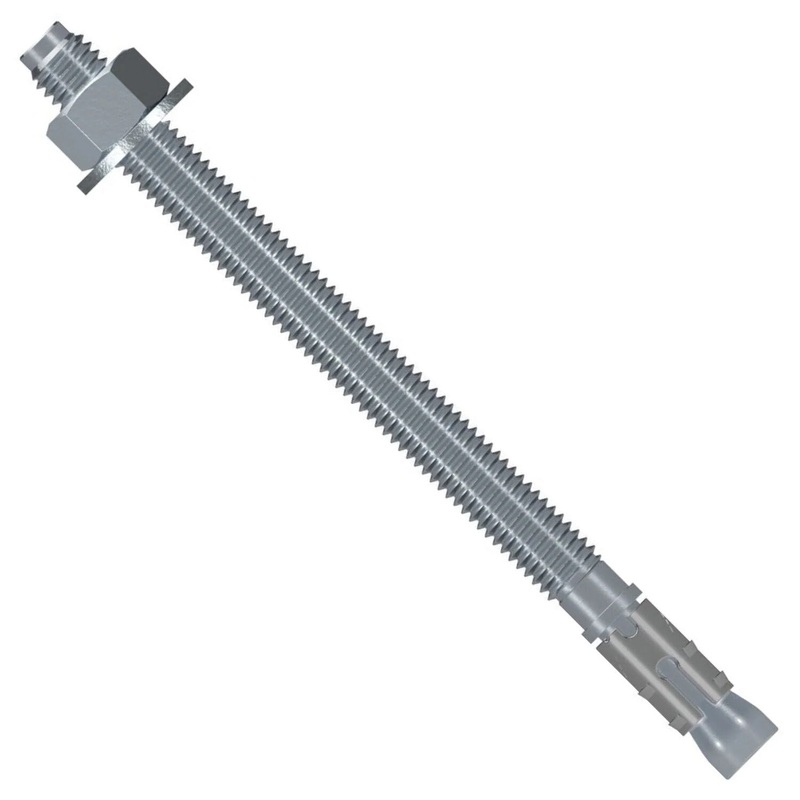 Simpson Strong-Tie STB2-37700F50 (3/8 x 7) Strong-Bolt 2 Wedge Anchor, Fully Assembled (50 Pack)